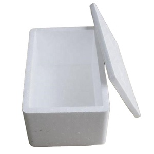 Wholesale white eps foam cooler box styrofoam packages for fish and meat