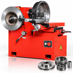 Torno de Freno Manual Horizontal Multifuncional de Servicio Ligero para Tambor de Metal, para Taller de Reparación de Automóviles - Product Image 1