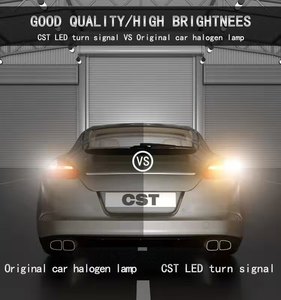 Señal de giro Led, 30w, 45smd 3030, sin hiperflash, Canbus 1156, 3156, 7440, Ba15s, Bau15s, P21w, Py21w, T20, T25, barra Led Bau15s, 10w, Rojo - Product Image 5