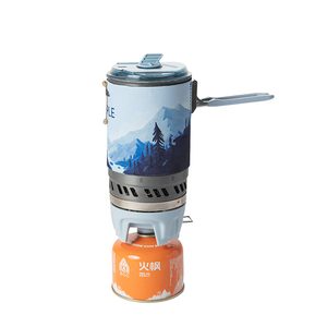 Sistema di cottura STAR-X5 Polaris con regolatore di pressione, fornello all-in-one per backpacking, pentole in alluminio, fornello da campeggio - Product Image 2