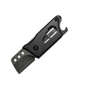 Mini couteau de poche multifonctionnel EDC à lame en pierre lavée, couteaux tactiques, couteau pliant personnalisable OEM pour le camping - Product Image 1