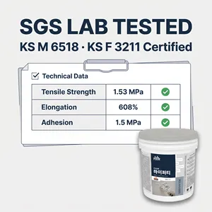 Masilla Premium de Alta Elasticidad, Anti-Grietas, Resistente a Impactos, Material de Relleno Denso y Flexible para Reparación de Bases a Prueba de Vibraciones en Paredes - Product Image 6