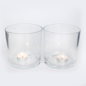 Kaca bening doa berkat botol lilin dengan tutup beraroma doa lilin berkat dalam wadah kaca kosong dekorasi dalam ruangan luar ruangan - Product Image 3