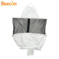 Combinaison d'apiculture populaire avec une grande capuche ronde amovible, respirante, pour apiculteur, personnalisable