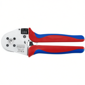Pinza crimpadora de cables Knipex 0.14-6 mm AWG 26-10 para conexiones eléctricas - Product Image 1