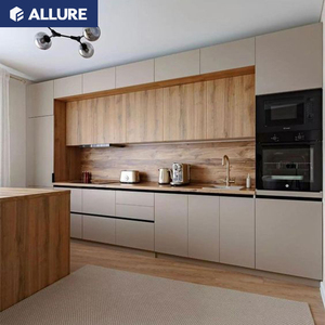 Mobili da <span class=keywords><strong>Cucina</strong></span> Moderni Allure, Armadietti da <span class=keywords><strong>Cucina</strong></span> Prefabbricati a Parete in Acrilico, Garanzia di <span class=keywords><strong>3</strong></span> Anni - Product Image 2