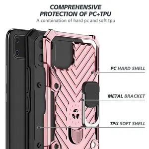 Phone Accessories TPU PC 2 1でCellphone CaseためOPPO A3s A5、OPPO C11 Magnetic Mobile Cover
