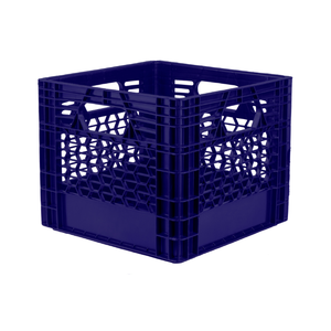 New Style Plastic Square Turnover Vegetable Storage Bins For Fruits And Vegetables Moving Crates With Logo