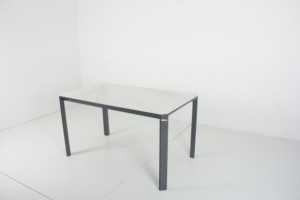 Mesa de comedor de cerámica personalizada blanca o de color moderna de estilo italiano superventas para comedor - Product Image 4