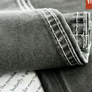 Oeko OEM & Odm 300-310gsm 10*10 150Cm Chiều Rộng Ngọc Trai Vải Tinh Khiết Bông Vải <span class=keywords><strong>100</strong></span> Không Đàn Hồi Twill Vải Sử Dụng Cho Quần Áo Khoác - Product Image 3