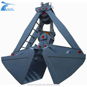 5-47T Bagger-Greifer Hydraulischer Steingreifer Schrottmetall-Greifzange Orangenschalen-Greifer Vierklauen-Abfallstahl-Eisengreifer - Product Image 4