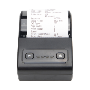 Custom Logo Yunli <b>Mini</b> Thermal Receipt Printer 58mm USB Portable Handheld Supermarket Application IOS Compatible Esc <b>Print</b> Stock - Product Image 3