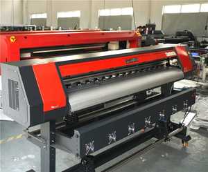 เครื่องพิมพ์อิงค์เจ็ท Eco Printer ขนาด 70 ซม./1.3 ม./1.6 ม./1.9 ม./1.8 ม. สำหรับหัวพิมพ์ Xp600/Dx5/Dx7/I3200/4720 สำหรับงานป้าย - Product Image 1