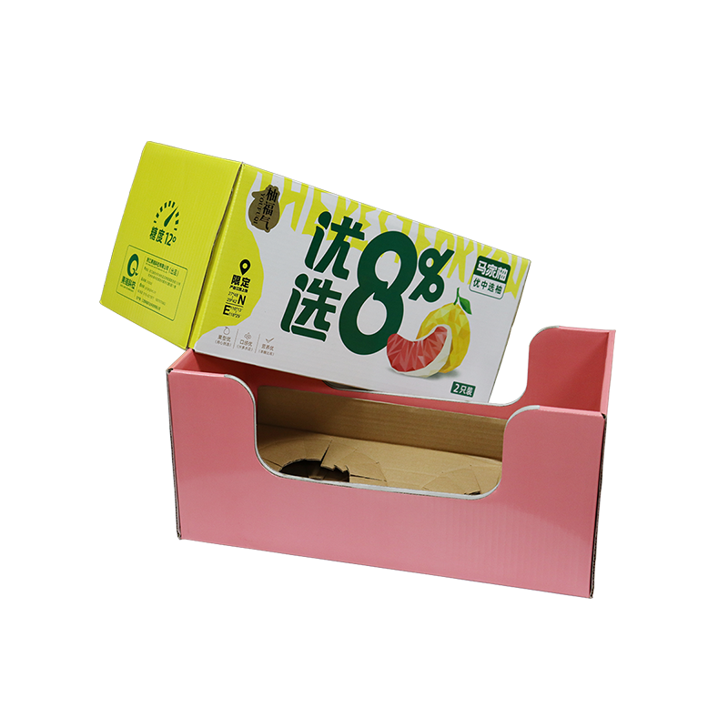 ODM Recyclable Cardboard Corrugated Carton Paper Box Packing Customized Printing Waterproof Wax-coated Vegetable Fruit Shipping