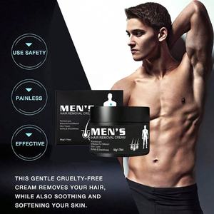 Factory Men's Crema depilatoria para depilación suave en axilas, piernas y <span class=keywords><strong>pecho</strong></span>, fórmula no estimulante para uso portátil - Product Image 3