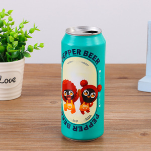 Tùy chỉnh in thu nhỏ tay áo nhôm Soda nước giải khát có thể đóng gói tùy chỉnh bia nhôm lon bao bì thu nhỏ nhãn lon nhãn - Product Image 5