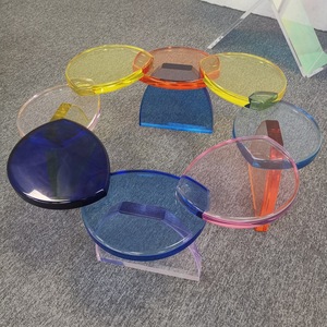 Luce di lusso italiano design semplice creativo semplice abbagliante <span class=keywords><strong>mosaico</strong></span> tavolo rotondo arte salotto - Product Image 4