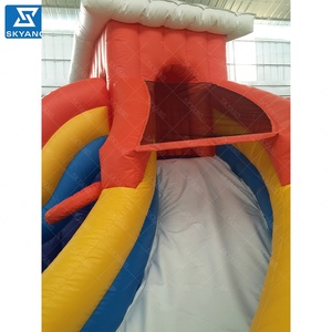 Trượt Nước Bơm Hơi Lâu Đài Bouncy Nhảy Có Bể Bơi - Product Image 4