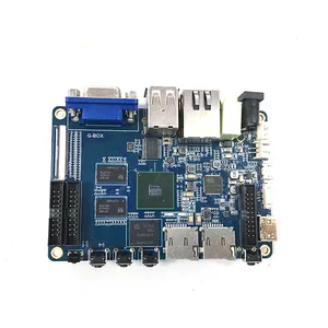 Papan PC Mini Quad Core Linux Tertanam Industri