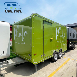 <span class=keywords><strong>Remolques</strong></span> de Comida Móviles Onlywe: Carros de Comida Rápida con Barra de Remolque, Furgonetas Comedoras, <span class=keywords><strong>Remolques</strong></span> de Concesión Totalmente Equipados en Acero Inoxidable - Product Image 5