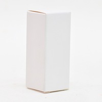 Boîtes d'emballage en papier kraft pour huiles essentielles, soins de la peau, rouges à lèvres, vernis à ongles, crème pour le visage, avec estampage noir