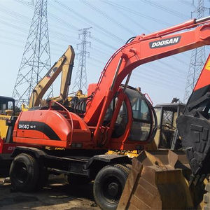 Excavadora sobre orugas Doosan de shanghai, maquinaria de movimiento de tierra, 140w-7, gran oferta - Product Image 1