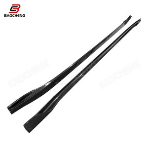 Kit bodi serat karbon, Bumper Spoiler rok samping bumper belakang <span class=keywords><strong>diffuser</strong></span> bibir depan gaya V untuk Tesla <span class=keywords><strong>Model</strong></span> <span class=keywords><strong>3</strong></span> - Product Image 3