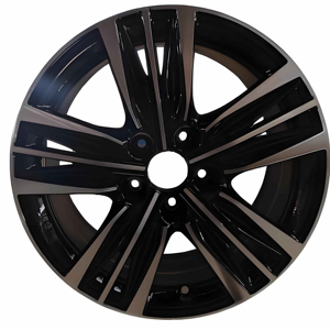 Producción en fábrica Ruedas <span class=keywords><strong>de</strong></span> aleación <span class=keywords><strong>de</strong></span> aluminio <span class=keywords><strong>de</strong></span> 16 pulgadas PCD5x108 Ruedas <span class=keywords><strong>de</strong></span> coche <span class=keywords><strong>de</strong></span> pasajeros del mercado <span class=keywords><strong>de</strong></span> accesorios mecanizadas en negro para Peugeot 308 - Product Image 1