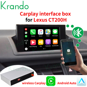 Krando không dây Apple Carplay hộp cho Lexus GS 2015 - 2017 ct200h LX570 2015 - 2018 Android giao diện tự động giải mã GPS hỗ trợ - Product Image 2