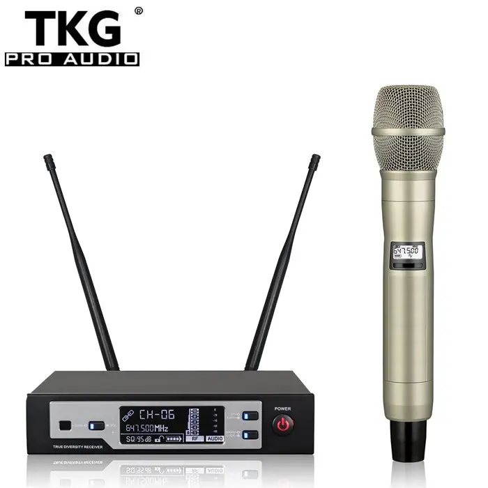 TKG 640 ~ 665MHz SKM9100 kablosuz mikrofon rophone profesyonel uhf mikrofon dijital kablosuz mikrofon sistemleri