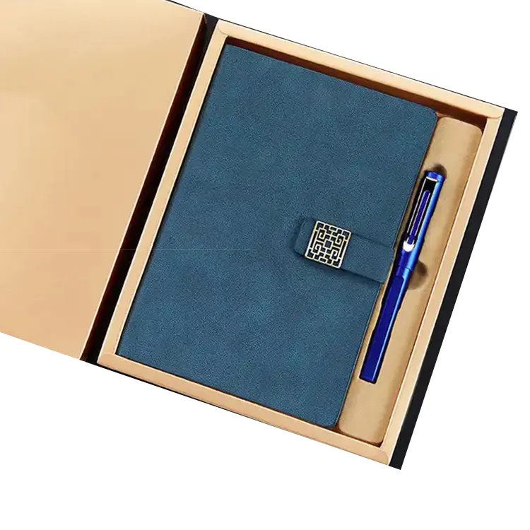 High Quality Promotional Souvenir Pen Crafts Box Gift Set Custom Logo Luxury Business Gift Set For Men