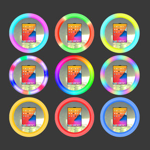 Aro de Luz LED para Eventos Sociales, Soporte de <span class=keywords><strong>Piso</strong></span> Portátil, Cabina de Fotos, Kiosco para Selfies, Cabinas Fotográficas - Product Image 4