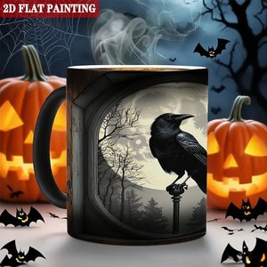 Craft Color Changing Mug Frosted Black 11oz <b>Ceramic</b> DIY Sublimation Blank <b>Cup</b> - Product Image 6