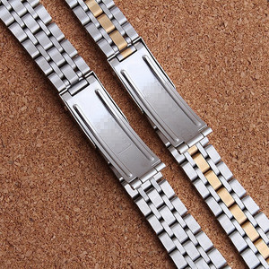 Bracelet de montre réglable en acier inoxydable de luxe pour hommes et femmes, pour les séries Emperor Tuor & Ocean Prince Princess, 13-21 mm - Product Image 5
