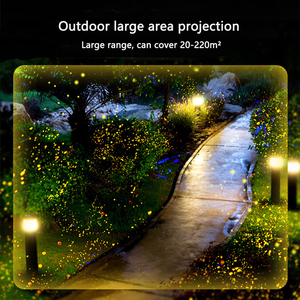 Luci di proiezione cielo stellato Full Color IP65 esterno impermeabile proiettore Laser per parco scenico prato di illuminazione del paesaggio - Product Image 4