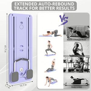 New Style Yoga Pilates Equipment Set Abdominal <b>Wheel</b> Multifunctional Abdominal <b>Board</b> Fitness Equipment for Home - Product Image 2