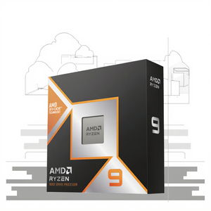 AMD para <span class=keywords><strong>Ryzen</strong></span> 9 9800X3D Procesador de escritorio original 12 núcleos Zen 5 Granite Ridge AM5 DDR5 Paquete a granel Nuevo - Product Image 3