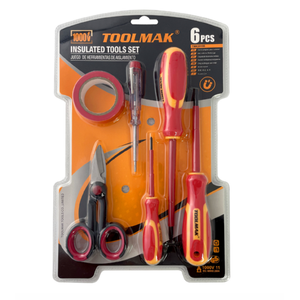 Toolmak Insulated <b>Tool</b> <b>Set</b> 6 Pcs Vde Certified Up To 1000v - Product Image 1