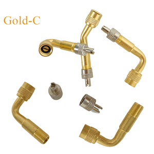 Adaptateur d'extension de valve de pneu métallique à 45, 90 et 135 degrés pour vente en gros - Product Image 5