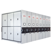 Système de rangement compactable mobile avec plus de 4 tiroirs pour dossiers plats et archivage de plans pour bureaux d'architecture
