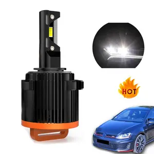 Lâmpadas LED CSP para faróis de carros, lâmpadas sem erros para VW Golf 7 mk7 Golf 6 MK6, 2024 W 6000K, 18000LM, canbus, atacado