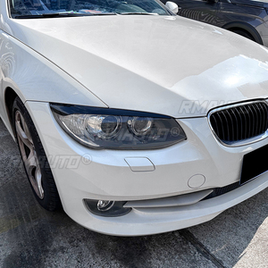 ฝาครอบตกแต่งขอบไฟหน้ารถยนต์ 2 ชิ้น สำหรับ BMW ซีรีส์ 3 E92 E93 LCI ปี 2010-2012 สติ๊กเกอร์ติดขอบไฟหน้ารถยนต์ - Product Image 4