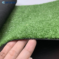 Gazon artificiel de haute qualité gazon extérieur 7mm Tebwn-Shi tapis d'herbe tapis aménagement paysager gazon synthétique