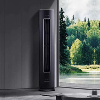L'armoire sans eau électrique de ménage générale tiennent le climatiseur debout debout fendu d'inverseur de refroidissement