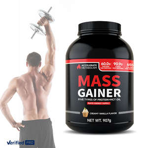 Poudre de gainage de poids à la saveur <span class=keywords><strong>chocolat</strong></span> 50g+ protéines pour la croissance musculaire des adultes 907g - Product Image 4