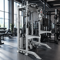 Système de poulies doubles réglables en métal pour la musculation à domicile, machine de tirage vertical mural, station de fitness pour le dos avec charge par plaques