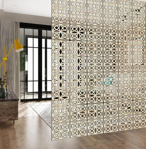 Abgehängter Trenn schirm Holz trennwände Raumteiler Home Privacy Solution Holz Raumteiler - Product Image 2