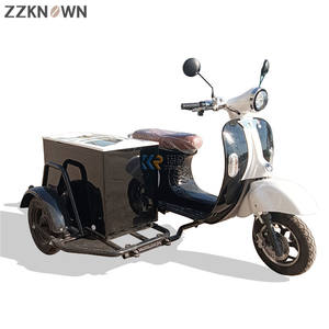 Street Mobile <span class=keywords><strong>moto</strong></span> électrique Popsicle extérieur kiosque à glace vélo Tricycle trois roues - Product Image 2