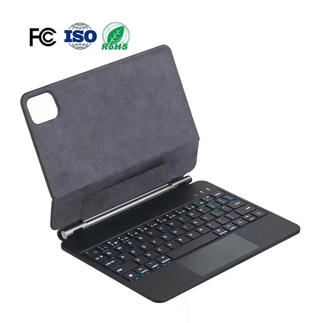 Professional Office Grade Keyboard Case Ultra Thin Design with Fast Charging for iPad Pro 11" 2018-2022 Travel Keyboard Case