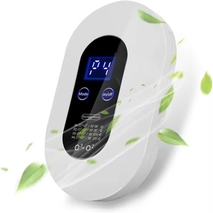 Purificador de Aire Reutilizable y Ecológico, Desodorizante con 4 Modos, Temporizador Automático, para Eliminar Olores de Gatos, Mascotas y Humo del Hogar, Material de Metal ABS - Product Image 1